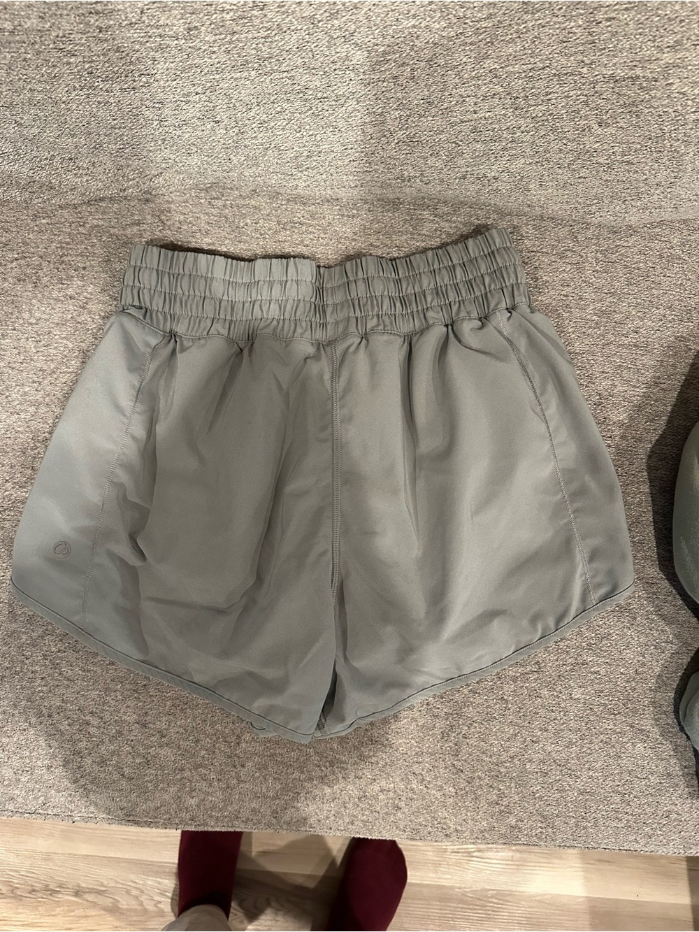 Light Gray Women's Athletic Shorts